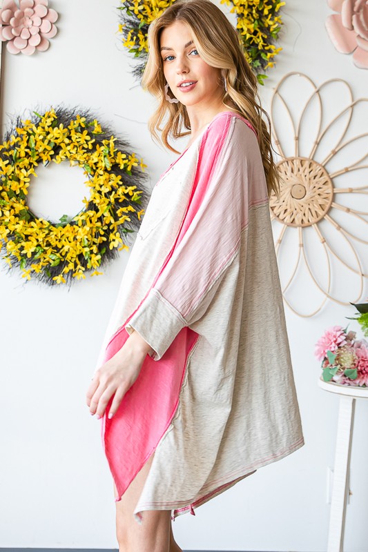 WASHED MULTICOLOR TOP