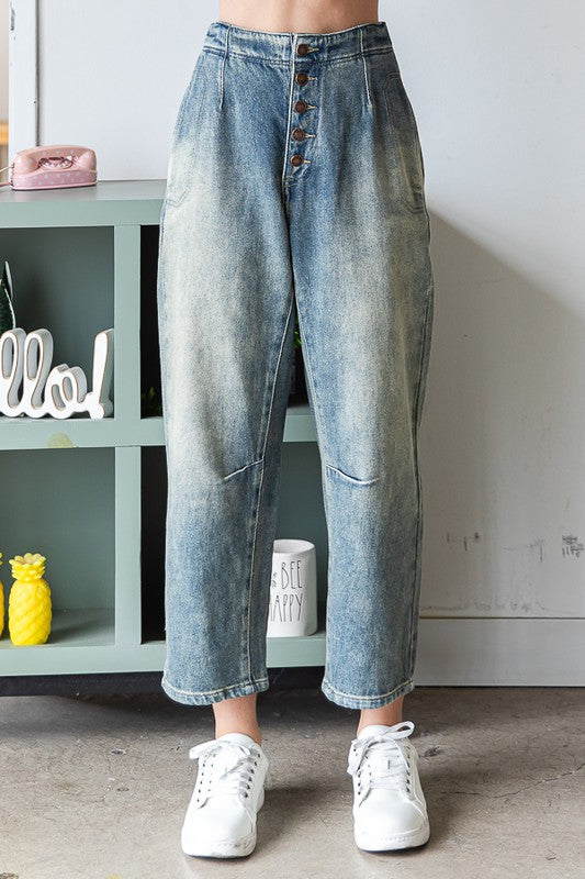 WASHED BAGGY JEAN